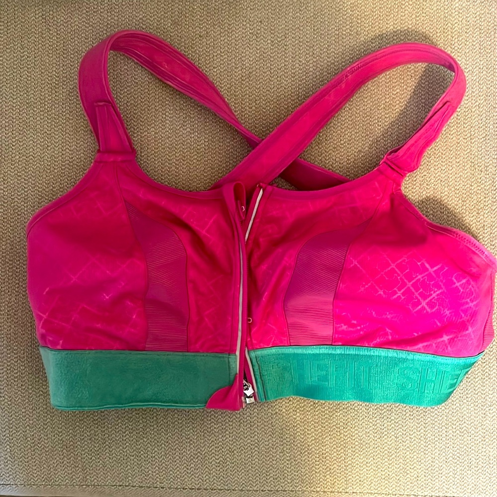 Pink SheFit Ultimate Sports Bra. Size “2 Luxe”.